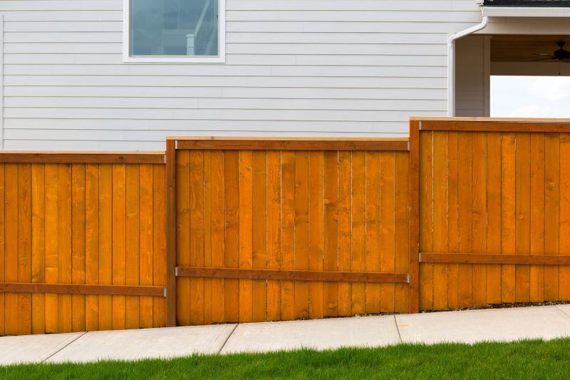 Treated Fence Installation